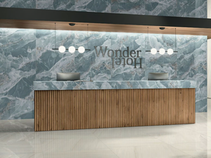 ANIMA WONDER OCEAN - Porcelain stoneware wall/floor tiles with marble effect _ Ceramiche Caesar